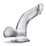 B Yours Diamond Sparkle Dildo 6.5in - Clear