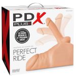 PDX Plus Perfect Ride Posable Male Masturbator - Vanilla