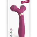 Fireball Rechargeable Silicone Vibrator - Plum Star