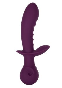 Obsession Lover Rechargeable Silicone Dual Vibrator - Purple