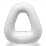 Hunkyjunk Zoid Trapezoid Lifter Cockring - White Ice