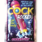 Cock Rockets Oral Sex Candy - Strawberry