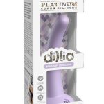 Dillio Platinum Curious Five Silicone Dildo 5in - Lavender