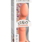 Dillio Platinum Super Eight Silicone Dildo 8in - Orange