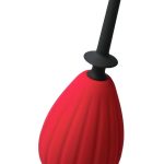 Prelude Silicone Enema Bulb Kit - Red/Black