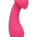 Liquid Silicone Pixies Exciter Rechargeable Vibrator - Pink