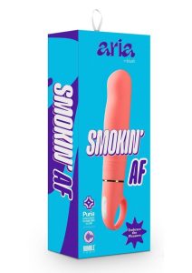 Aria Bangin` AF Silicone Vibrator - Coral