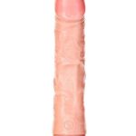 RealRock Curved Realistic Dildo with Suction Cup 7in - Vanilla