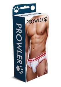 Prowler White/Red Open Brief - XXLarge