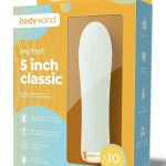 Bodywand My First 5 Inch Classic Silicone Rechargeable Vibrator - Light Blue