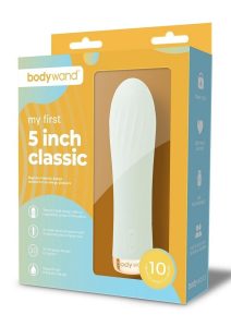 Bodywand My First 5 Inch Classic Silicone Rechargeable Vibrator - Light Blue