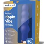 Bodywand My First Ripple Vibe Silicone Rechargeable Vibrator - Blue