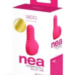 VeDO Nea Rechargeable Silicone Bullet Vibrator - Foxy Pink