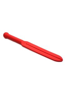 Master Series Stung Silicone Tawse Whip - Red