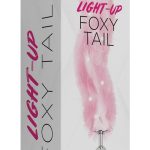 Foxy Tail Silicone Butt Plug - Pink