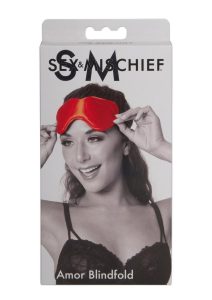 Sex andamp; Mischief Amor Blindfold - Red