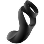 Svakom Benedict Silicone Rechargeable Cock Ring - Black