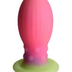 Creature Cocks Xeno Egg Glow in the Dark Silicone Egg - Pink/Green
