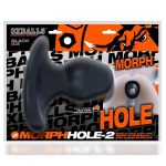 Morphhole 2 Gaper Plug - Large - Black Ice