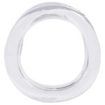 Rock Solid The O Ring Cock Ring - Clear