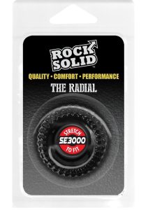 Rock Solid The Radial Cock Ring - Black