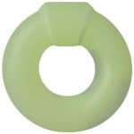 Rock Solid The Mega Ring Glow in the Dark Silicone Cock Ring - Green