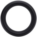 Rock Solid The Silicone Collar Cock Ring - Medium - Black