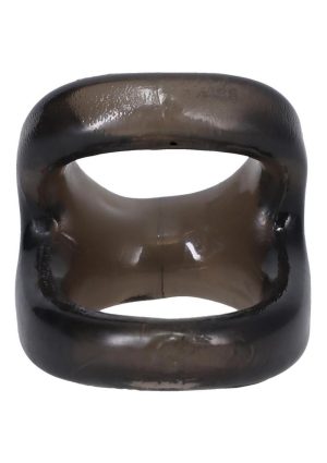 Rock Solid The Hoist Dual Cock Ring - Smoke