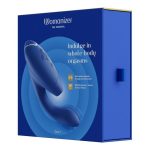 Womanizer Duo 2 Silicone Rechargeable Clitoral and G-Spot Stimulator - Blue