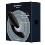 Womanizer Duo 2 Silicone Rechargeable Clitoral and G-Spot Stimulator - Black