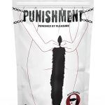 Punishment Fox Tail Silicone Butt Plug - Black