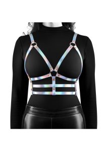 Cosmo Harness Bewitch Chest Harness - Small/Medium - Rainbow