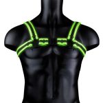Ouch! Buckle Harness Glow in the Dark - Large/XLarge - Green