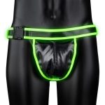 Ouch! Buckle Jock Strap Glow in the Dark - Large/XLarge - Green