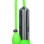 Ouch! Classic Penis Pump Glow in the Dark - Green