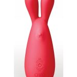 OVO Ner Clitoral Silicone Rechargeable Vibrator - Red/Orange