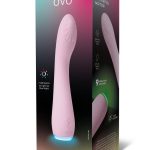 Ovo Ciana G-Spot Rechargeable Silicone Vibrator - Pink