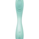 Satisfyer Rrrolling Pleasure Rechargeable Silicone Vibrator - Mint