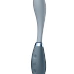 Satisfyer G-Spot Flex 3 Rechargeable Silicone Vibrator - Grey