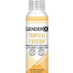 Gender X Tropical Passion Water Based Flavored Lubricant 2oz.