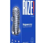 Rize Squeezy Dual End Masturbator - Clear