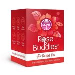 Skins Rose Buddies The Rose Lix Tongue Rechargeable Silicone Clitoral Stimulator - Red