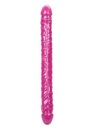 Size Queen Dildo - 17in - Pink