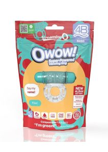 Screaming O 4B O Wow Vibrating Ring - Kiwi