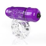 Screaming O 4T O Wow Vibrating Ring - Grape