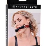 Saffron Silicone Bit Gag - Red/Black