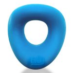 Hunkyjunk Form Surround Cock Ring - Teal Ice