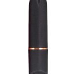 Mystique Vibrating Massagers Rechargeable Silicone Vibrator - Black