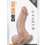 Dr. Skin Dr. Stephen Dildo with Balls and Suction Cup 6.5in - Vanilla