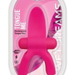 Tongue Me Extreme Silicone Tongue Vibe with Mouth Guard - Pink